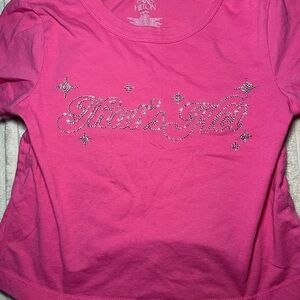 PARIS HILTON “ Thats Hot” RHINESTONED BABY TEE💖